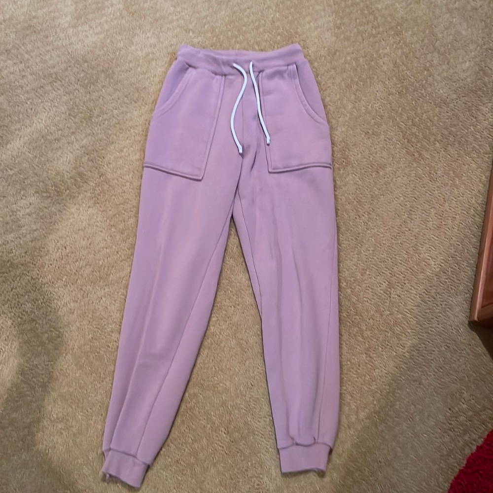 Boohoo lilac sweatpants
